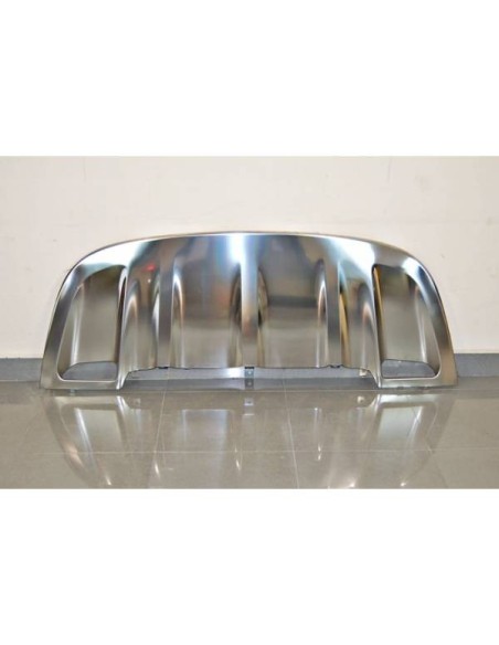 Difusor Trasero Audi A6 / A6 Avant C8 19-21 Look RS6 Negro brillante