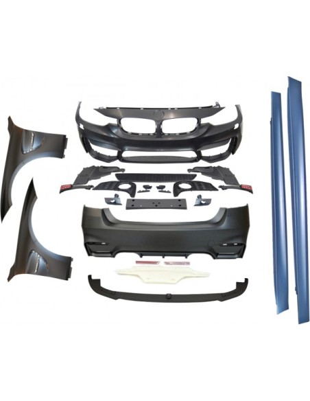 Difusor Trasero BMW E90 / E91 look M3