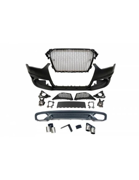 Kit Carrocería Mercedes W176 A45 2012-2015 Look AMG  Parrilla