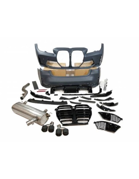 Kit De Carrocería Mercedes W205 4P 2014-2021 Look C63 2019 Diamond