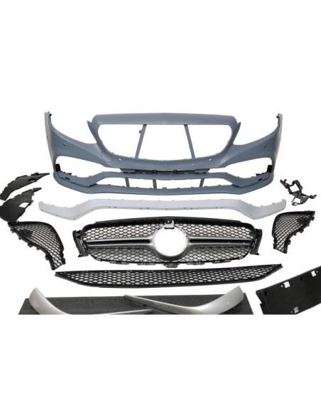 Kit De Carrocería BMW E90 2009 LCI Look M3 Con Aletas