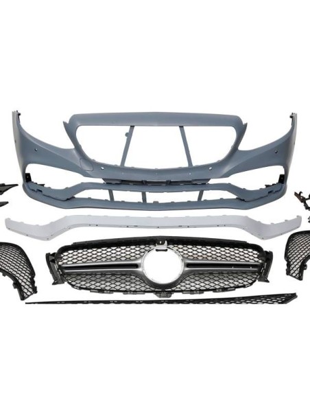 Kit De Carrocería BMW E90 2009 LCI Look M3 Con Aletas