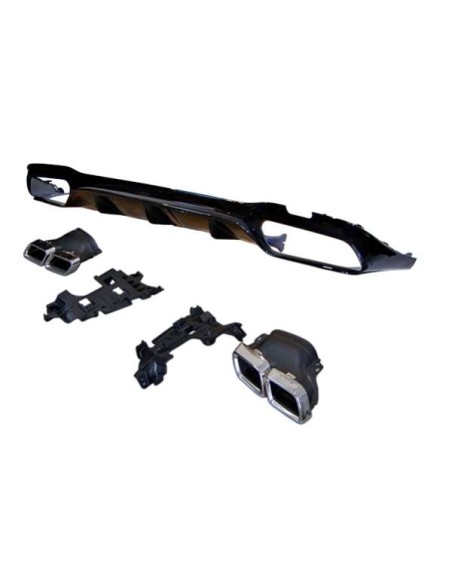 Kit De Carrocería BMW E90 2009 LCI Look M3 Con Aletas