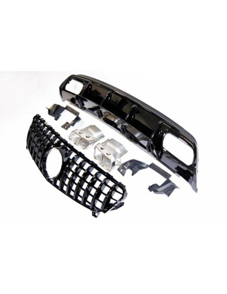 Kit De Carrocería BMW F32 / F33 Look M-Tech Dos Salidas