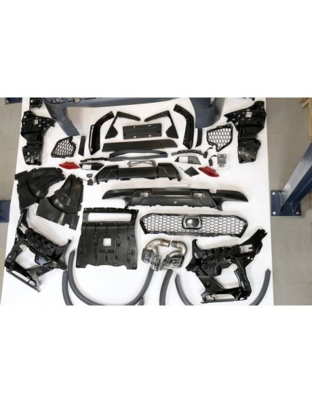 Kit De Carrocería BMW F20 LCI 15-19 look M-Tech 2 Salidas