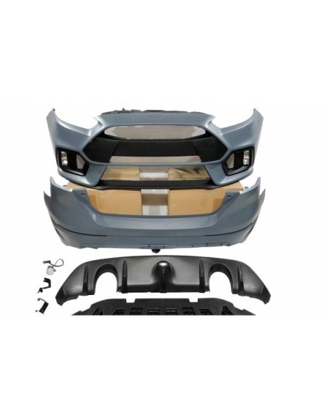 Kit De Carrocería Mercedes W205 SW 2014-2021 Look C63