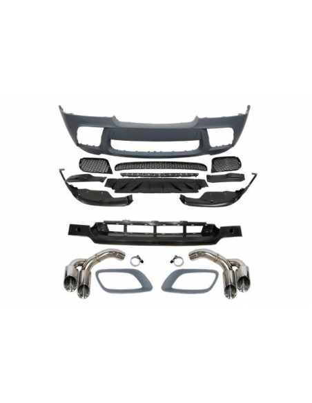 Kit De Carrocería Mercedes W205 SW 2014-2021 Look C63 2019