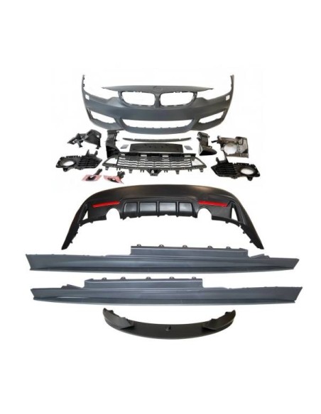 Kit De Carrocería Mercedes W204 SW Look AMG C63 07-10 ABS
