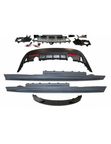 Kit De Carrocería Mercedes W204 SW Look AMG C63 07-10 ABS