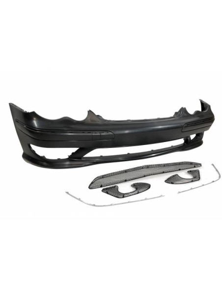 Paragolpes Delantero Mercedes W176 2012-2015 A45 Look AMG Parrilla Con Sensores