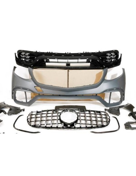 Paragolpes Delantero BMW F10 / F11 / F18 10-12 Look M5 ABS Spoiler