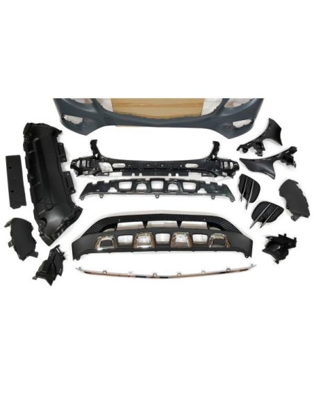 Paragolpes Delantero BMW F10/F11/F18 10-16 Look M-Tech Antinieblas