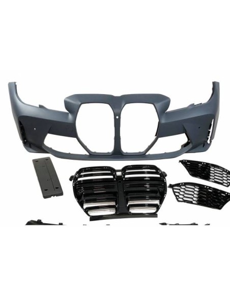 Paragolpes Delantero BMW E90 / E91 05-08 Look  M-Tech Lavafaros ABS