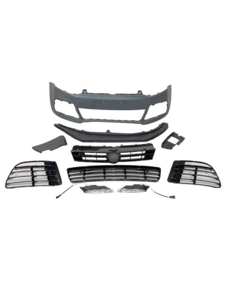 Paragolpes Delantero Audi A6 C8 2020+ Look RS6 Carbono