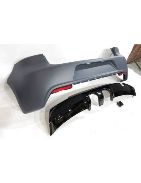 Paragolpes Trasero BMW F11 10-16 Look M-Tech 2 Salida