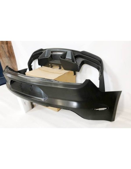 Paragolpes Trasero BMW F11 10-16 Look M Performance Doble Salida ABS