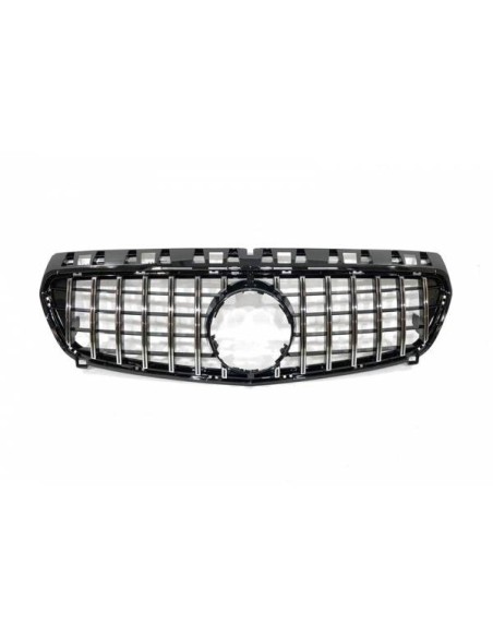 Parrilla Mercedes W205 C63 Look GT Negro Brillante