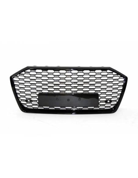 Parrilla Audi A4 Look RS4 B8 2009-2012 Full Black