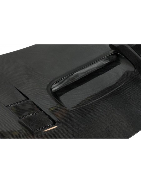 Capó Carbono Toyota GT 86 / Subaru BRZ Black Con Toma