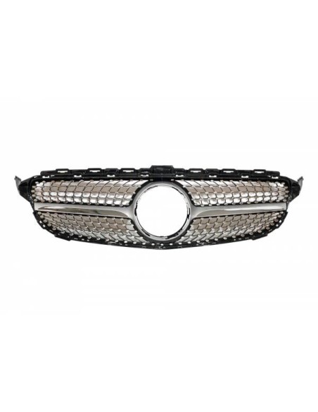 Parrilla Mercedes W176 2012-2015 Look GTR Black