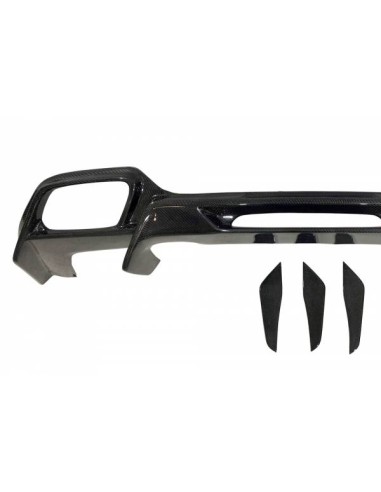 Difusor Trasero Mercedes R190 Coupe Look AMG GT Carbono