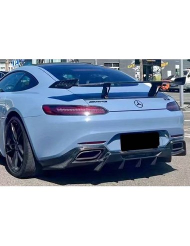 Difusor Trasero Mercedes R190 Coupe Look AMG GT Carbono