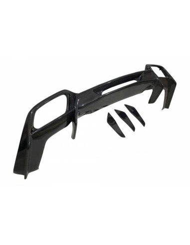 Difusor Trasero Mercedes R190 Coupe Look AMG GT Carbono