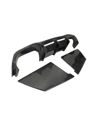 Difusor Trasero BMW F87 Look M2 Carbono