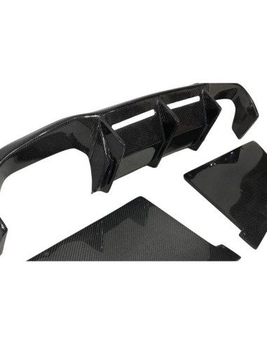 Difusor Trasero BMW F87 Look M2 Carbono