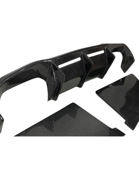Difusor Trasero BMW F87 Look M2 Carbono