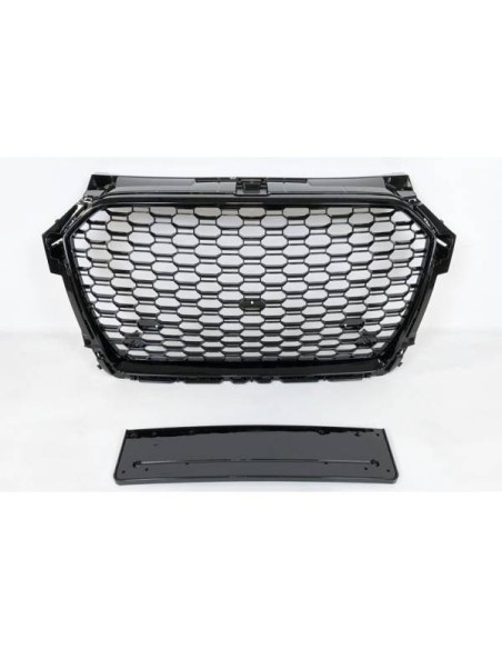 Parrilla Mercedes W205 2014-2018 Look GTR Black