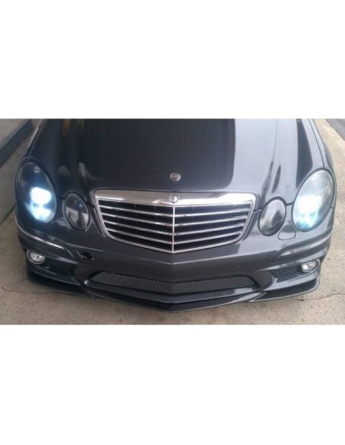 Spoiler Delantero Mercedes W211 Look AMG E63 07-09 Carbono