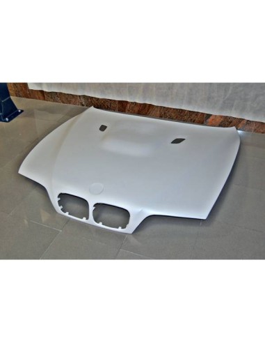 Capó Fibra BMW E39 96-02 Con Toma Look M3