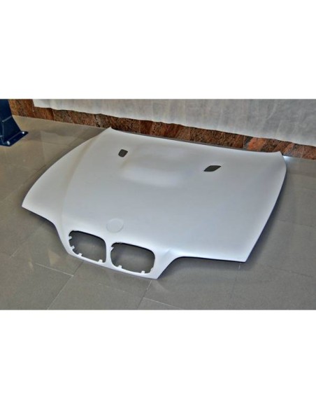 Capó Fibra BMW E39 96-02 Con Toma Look M3