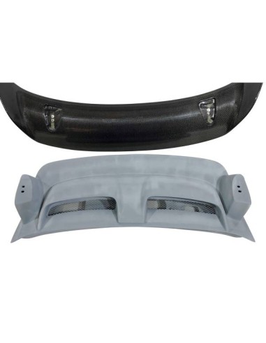 Portón Fibra Porsche 911 / 997 2005-2008 Look GT2 Con Alerón Carbono