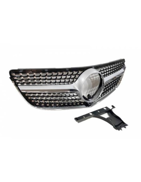 Parrilla Mercedes W117 CLA 13-16 Look DIAMOND II