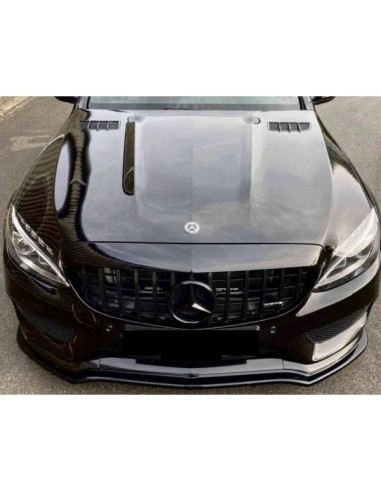 Capó Mercedes W205 2014-2020 GT Look C63 Aluminio