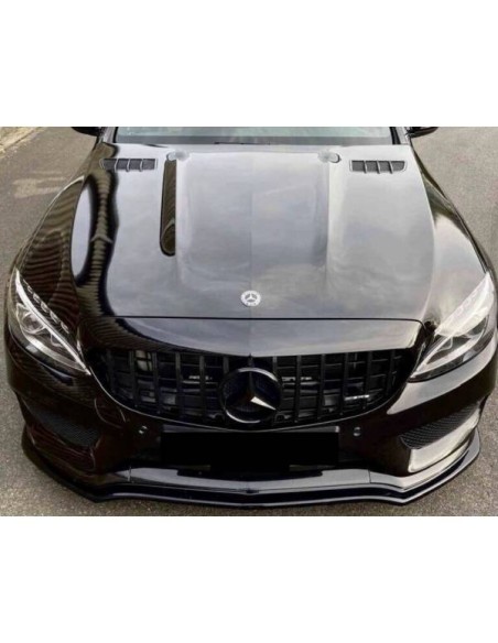 Capó Mercedes W205 2014-2020 GT Look C63 Aluminio