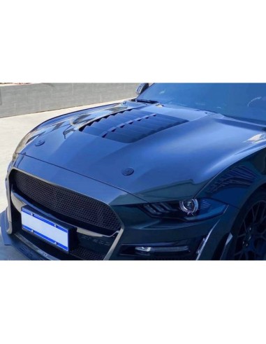 Capó Ford Mustang Look GT500 18-22 Aluminio