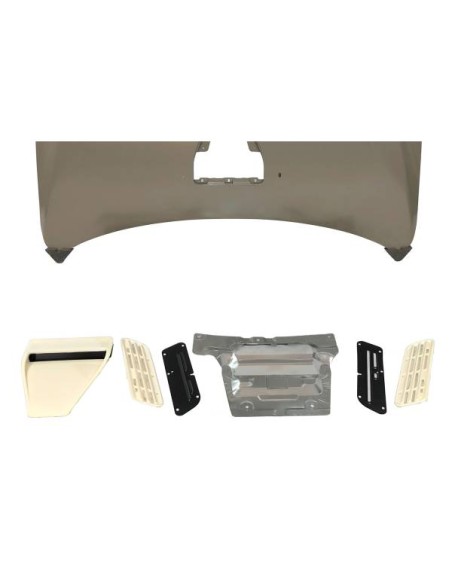 Capó Mitsubishi Lancer 2008-2015 Look Evo Metal