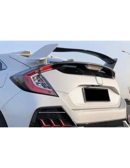 Alerón Honda Civic 2020 look Type R Negro brillante