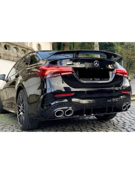 Alerón Mercedes W118 / V177 Look CLA45 Brillante Negro