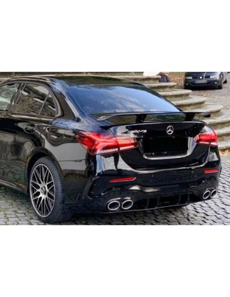 Alerón Mercedes W118 / V177 Look CLA45 Brillante Negro