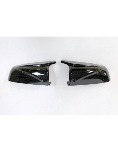 Cubre Espejos BMW E60 LCI 07-09 Look M4 Negro Brillante