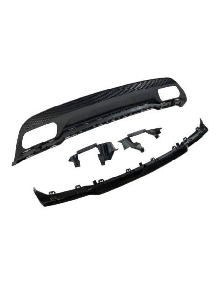 Difusor Trasero Mercedes W176 2012-2018 Look A45 ABS