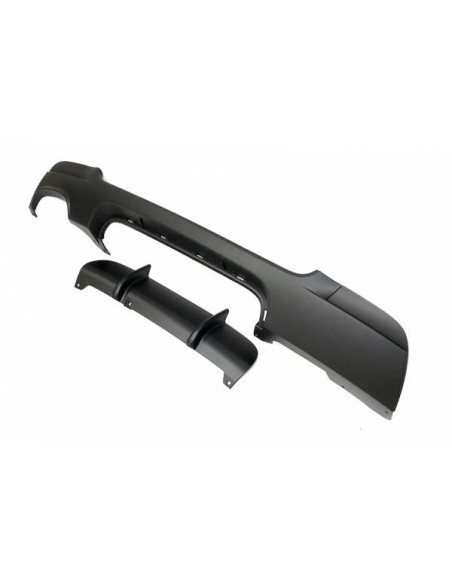 Difusor Trasero BMW E92 / E93 look M Performance 1 Salida Doble