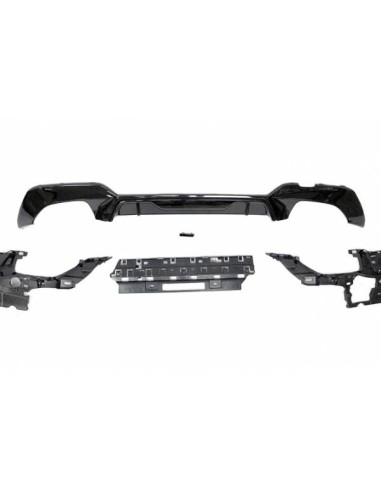 Difusor Trasero BMW G20 / G21 340 Look M Performance Brillante Negro