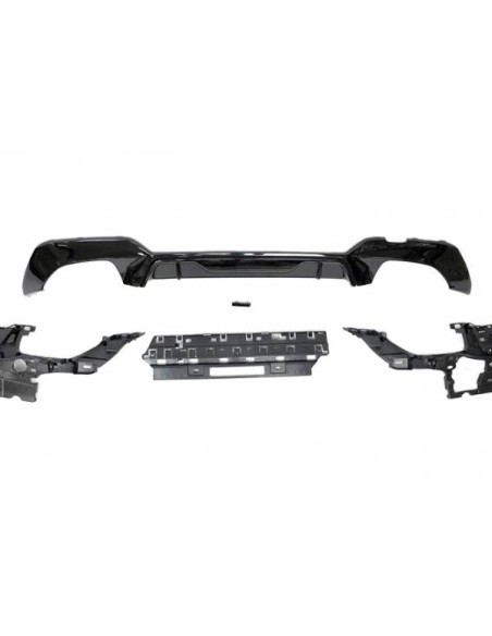 Difusor Trasero BMW G20 / G21 340 Look M Performance Brillante Negro