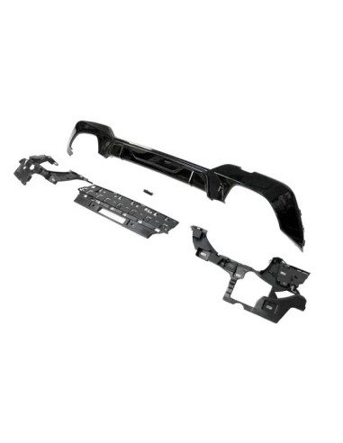 Difusor Trasero BMW G20 / G21 340 Look M Performance Brillante Negro