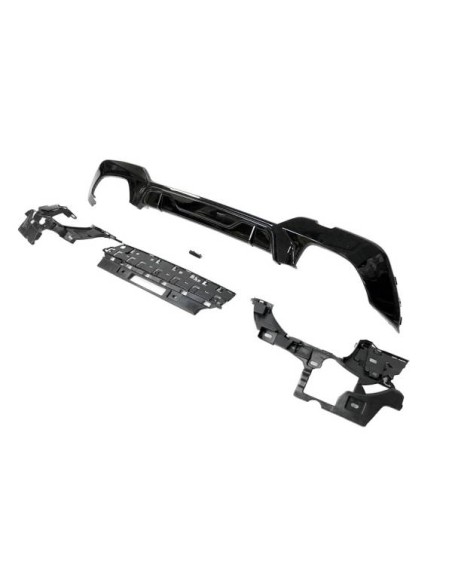 Difusor Trasero BMW G20 / G21 340 Look M Performance Brillante Negro